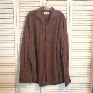 Mens St. Patrick French Cuff Link Dress Shirt